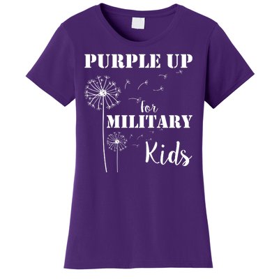 Purple Up Military Child Women's T-Shirt