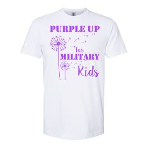 Purple Up Military Child Softstyle CVC T-Shirt