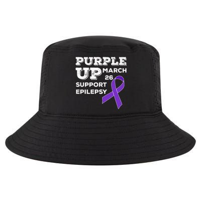 Purple UP March 26 Support Epilepsy Awareness Day Cool Comfort Performance Bucket Hat