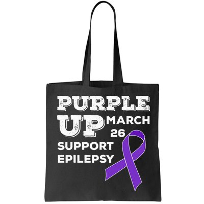 Purple UP March 26 Support Epilepsy Awareness Day Bag