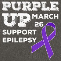 Purple UP March 26 Support Epilepsy Awareness Day Cotton Canvas Backpack