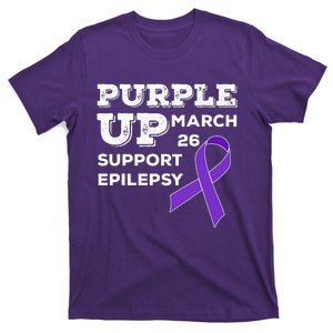 Purple UP March 26 Support Epilepsy Awareness Day T-Shirt