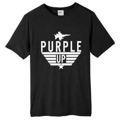 Purple Up Military Child Month Tall Fusion ChromaSoft Performance T-Shirt