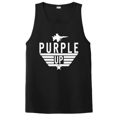 Purple Up Military Child Month PosiCharge Competitor Tank