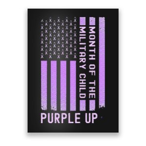 Purple Up Military April Military Month Poster