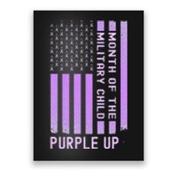 Purple Up Military April Military Month Poster