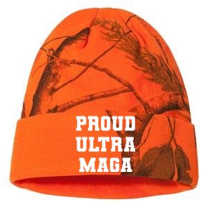 Proud Ultra MAGA Varsity USA United States Of America Kati Licensed 12" Camo Beanie