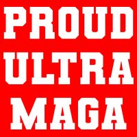 Proud Ultra MAGA Varsity USA United States Of America V-Neck T-Shirt