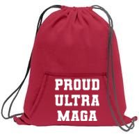 Proud Ultra MAGA Varsity USA United States Of America Sweatshirt Cinch Pack Bag