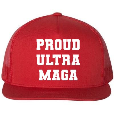 Proud Ultra MAGA Varsity USA United States Of America Flatbill Hat