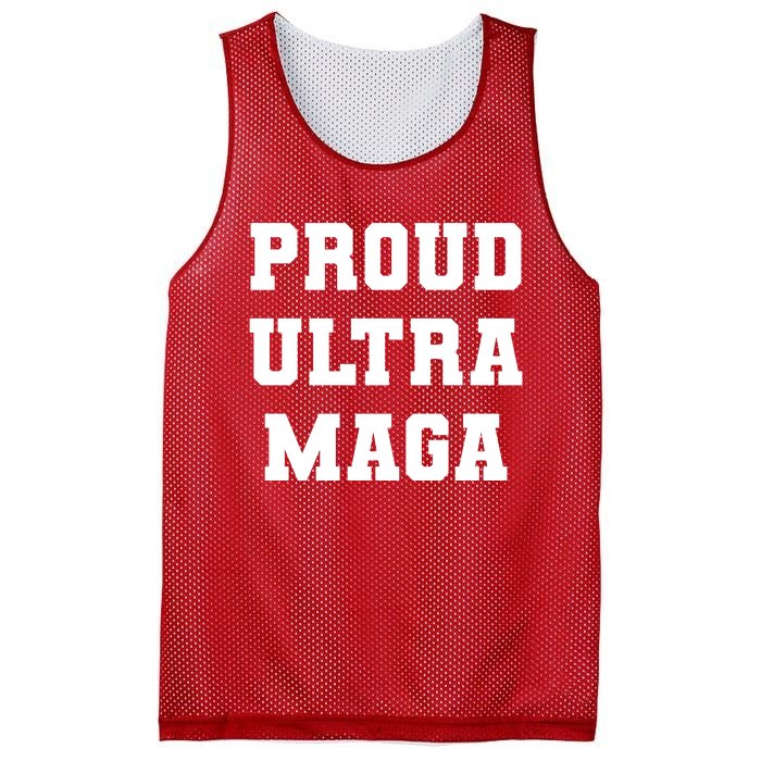 Proud Ultra MAGA Varsity USA United States Of America Mesh Reversible Basketball Jersey Tank