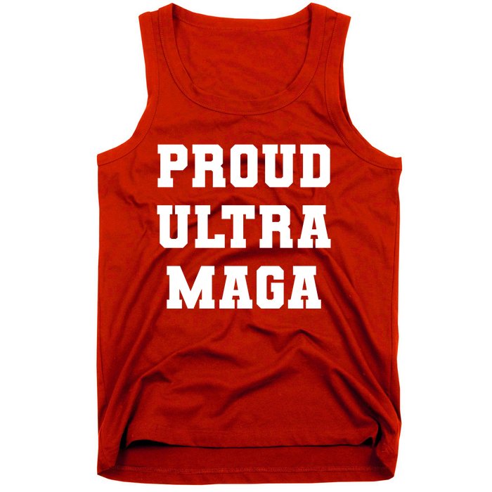 Proud Ultra MAGA Varsity USA United States Of America Tank Top