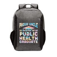 Proud Uncle Master Of Public Health Senior Mph Grad Funny Gift Vector Backpack