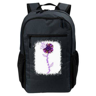 Purple Up Military Child Sunflower Leopard Bleached Daily Commute Backpack