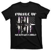 Purple Up Melitary Child T-Shirt