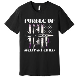 Purple Up Melitary Child Premium T-Shirt