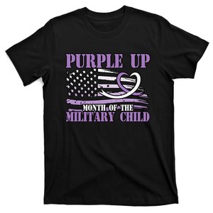 Purple Up Month Of The Military Child T-Shirt