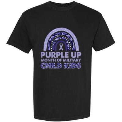 Purple Up Month Of Military Child Kid For wo  Kid Garment-Dyed Heavyweight T-Shirt