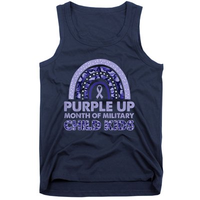 Purple Up Month Of Military Child Kid For wo  Kid Tank Top