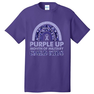 Purple Up Month Of Military Child Kid For wo  Kid Tall T-Shirt