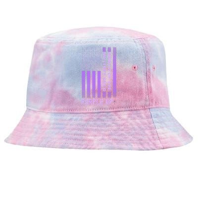 Purple Up Month Of The Military Child Tie-Dyed Bucket Hat