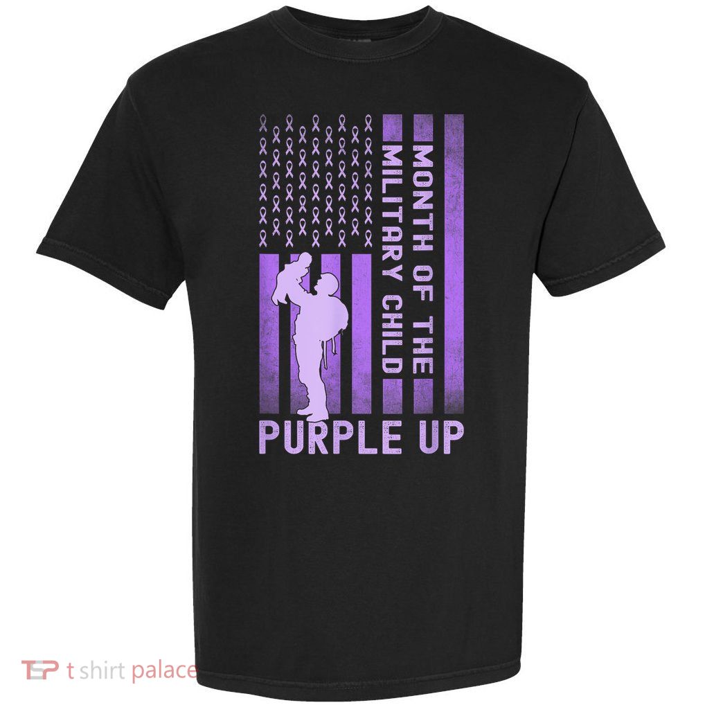 Purple Up - Military - April Military Month Garment-Dyed Heavyweight T-Shirt