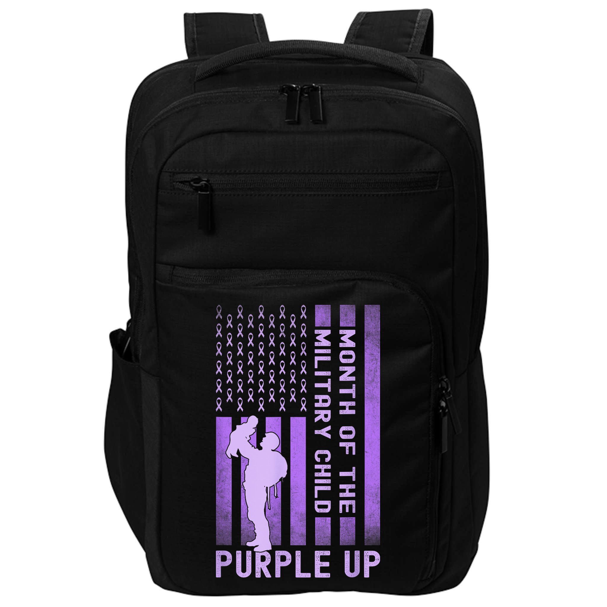 Purple Up - Military - April Military Month Impact Tech Backpack