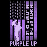 Purple Up - Military - April Military Month Impact Tech Backpack