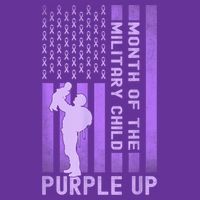 Purple Up - Military - April Military Month Cooling Performance Crew T-Shirt