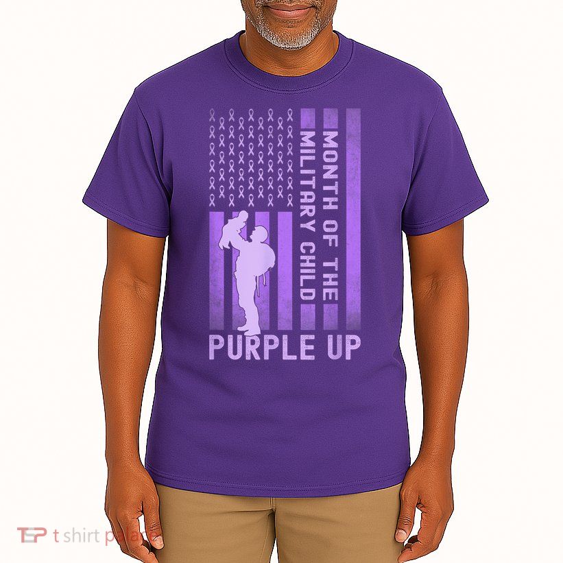 Purple Up - Military - April Military Month Tall T-Shirt