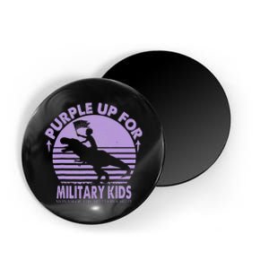 Purple Up Military Month Of The Military T Rex Child Magnet