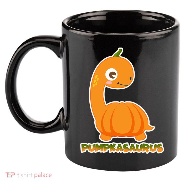 Pumpkasaurus  11oz C Handle Ceramic Mug