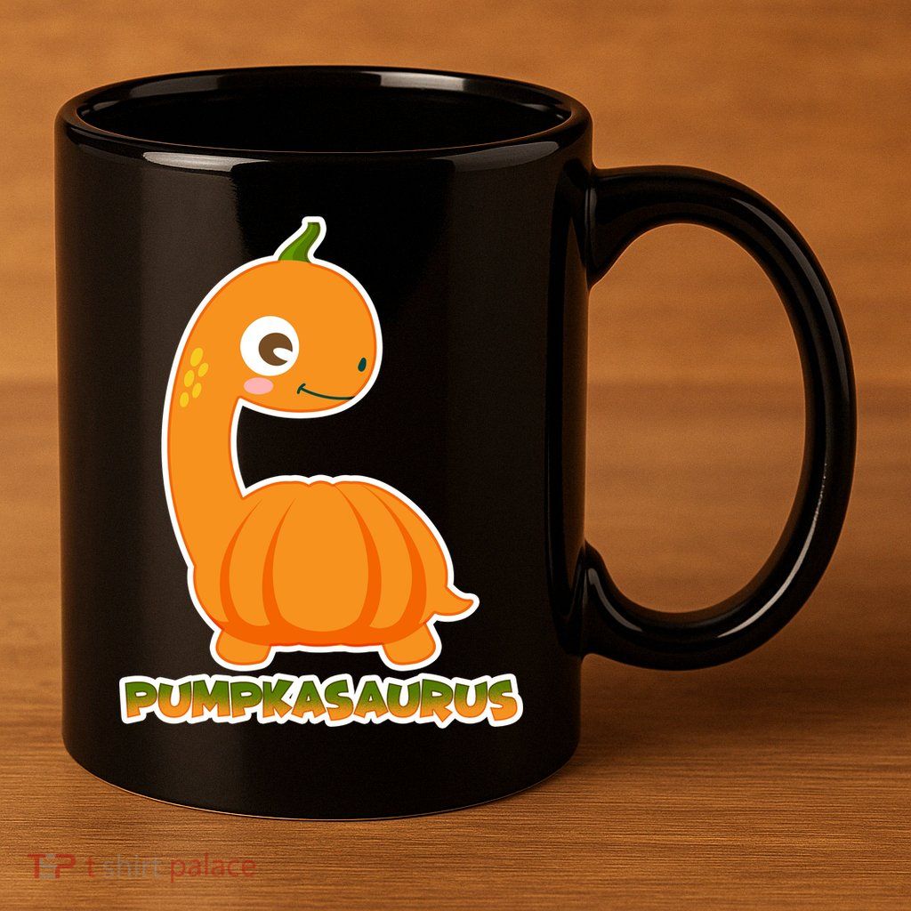 Pumpkasaurus  11oz C Handle Ceramic Mug