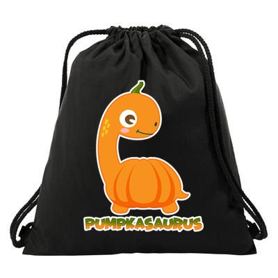 Pumpkasaurus  Drawstring Bag