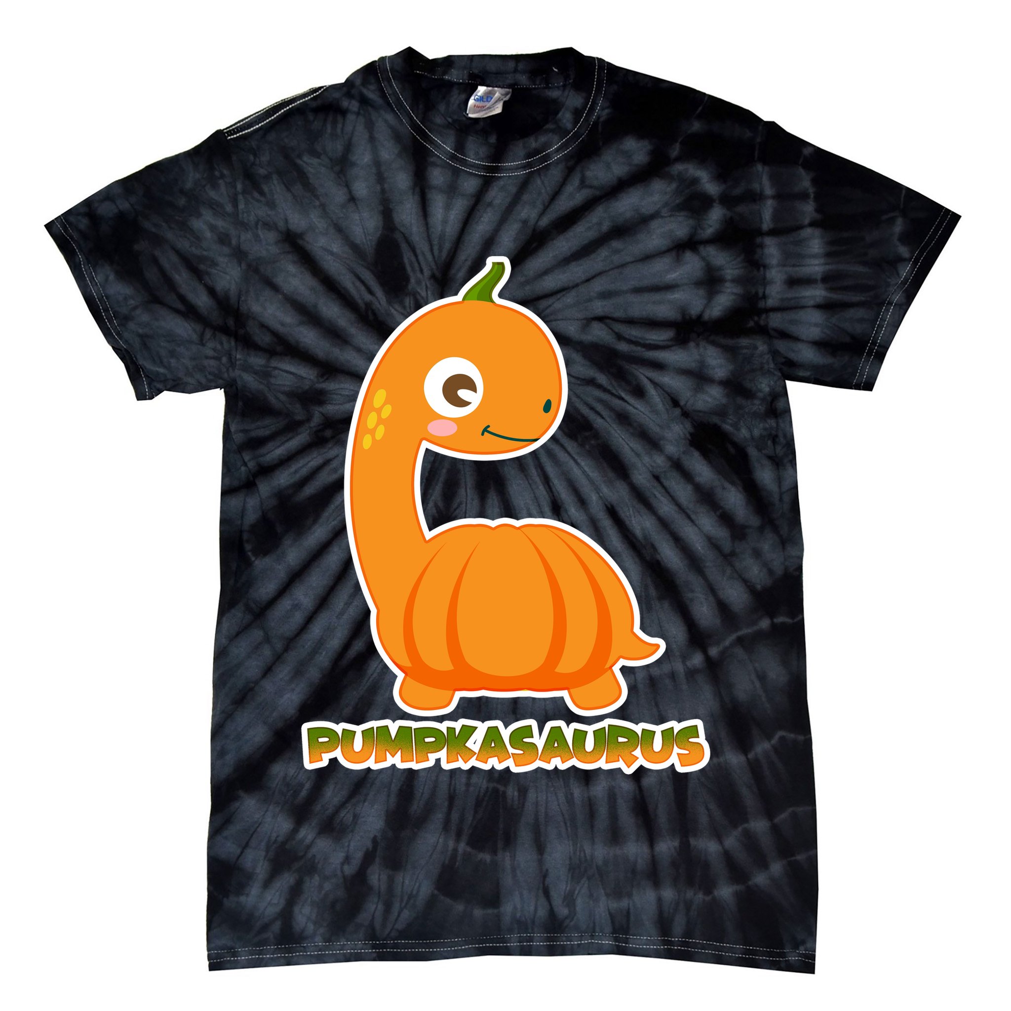 Pumpkasaurus  Tie-Dye T-Shirt