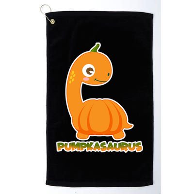 Pumpkasaurus  Golf Towel