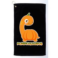 Pumpkasaurus  Golf Towel