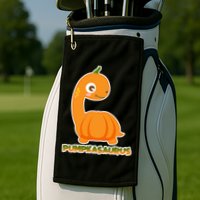 Pumpkasaurus  Golf Towel