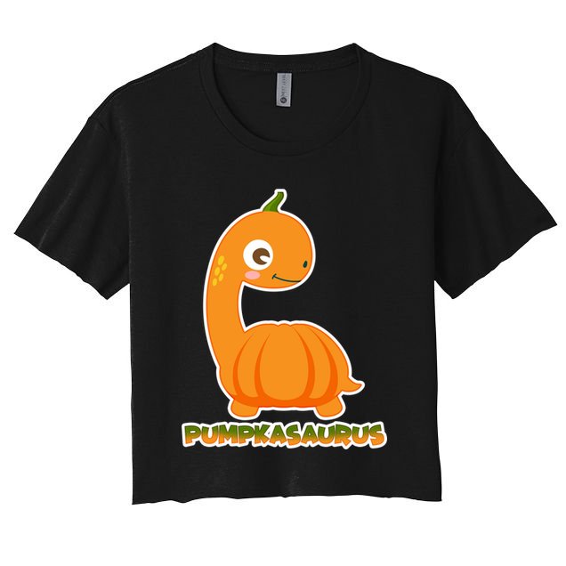 Pumpkasaurus  Crop Top