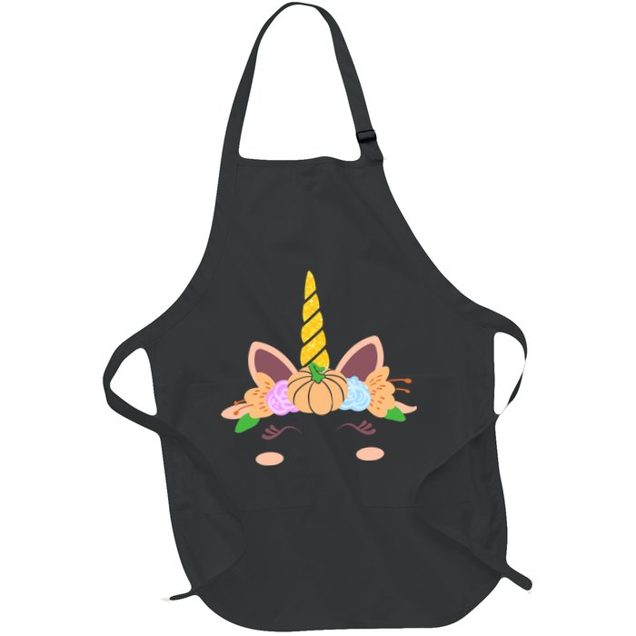 Pumpkin Autumn Fall Unicorn Cute Apron