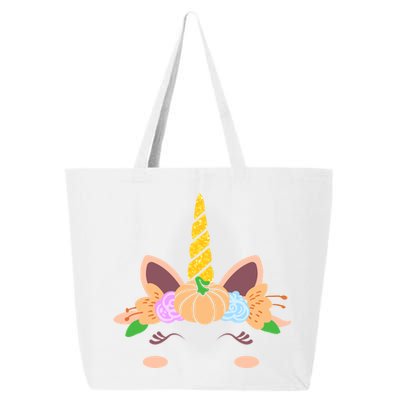 Pumpkin Autumn Fall Unicorn Cute 25L Jumbo Tote