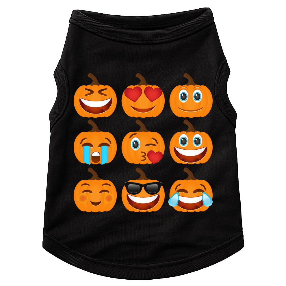 Pumpkin Emojis  Doggie Tank