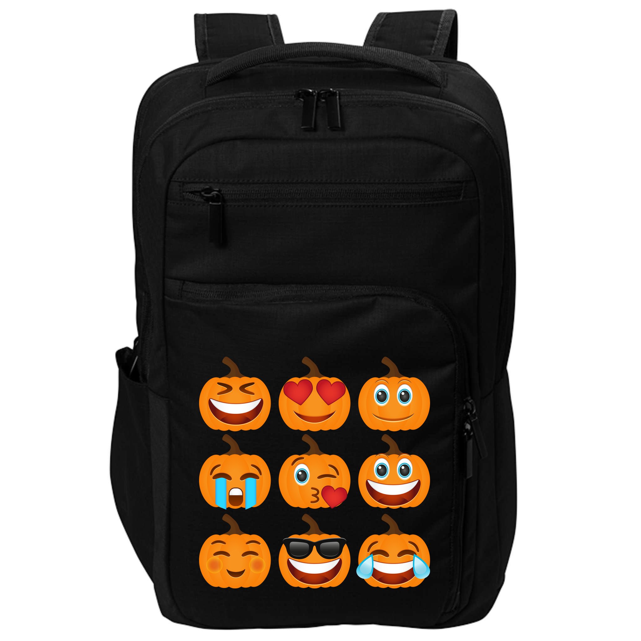 Pumpkin Emojis  Impact Tech Backpack