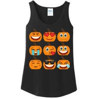 Pumpkin Emojis  Ladies Essential Tank