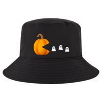 Pumpkin Ghosts Retro Pic Elated Cool Comfort Performance Bucket Hat