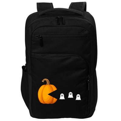 Pumpkin Ghosts Retro Pic Elated Impact Tech Backpack