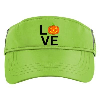 Pumpkin Love Halloween Adult Drive Performance Visor