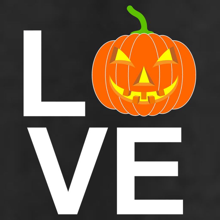 Pumpkin Love Halloween 7 Panel Mesh Trucker Snapback Hat