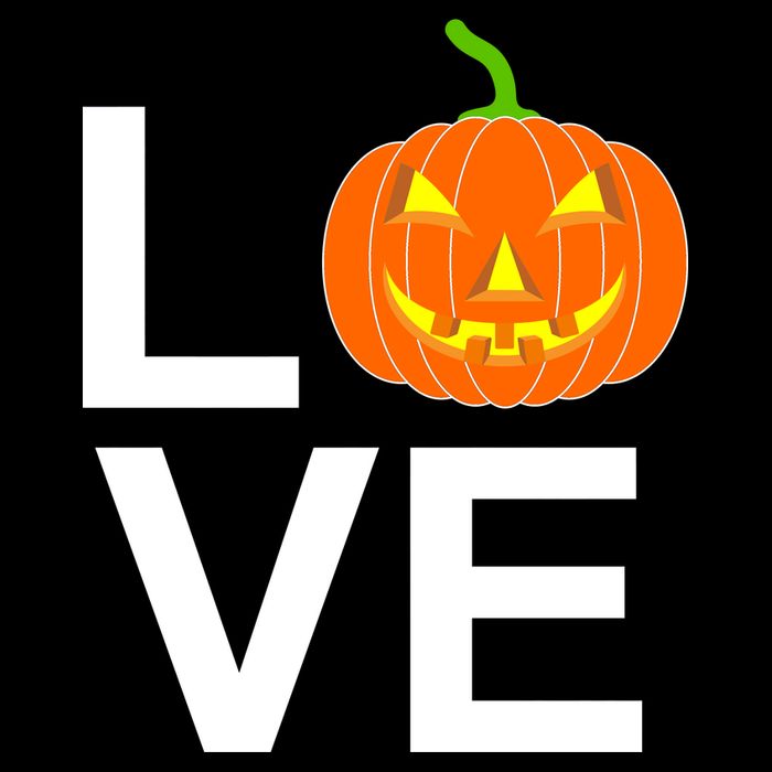 Pumpkin Love Halloween Drawstring Bag