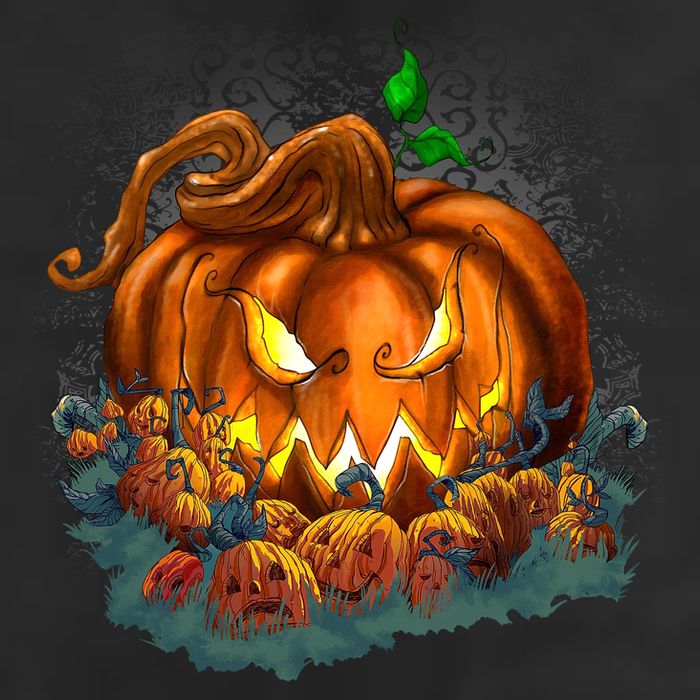 Pumpkin Patch Halloween Cool Comfort Performance Bucket Hat